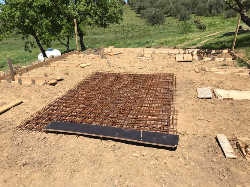 build above ground pool in tuscany