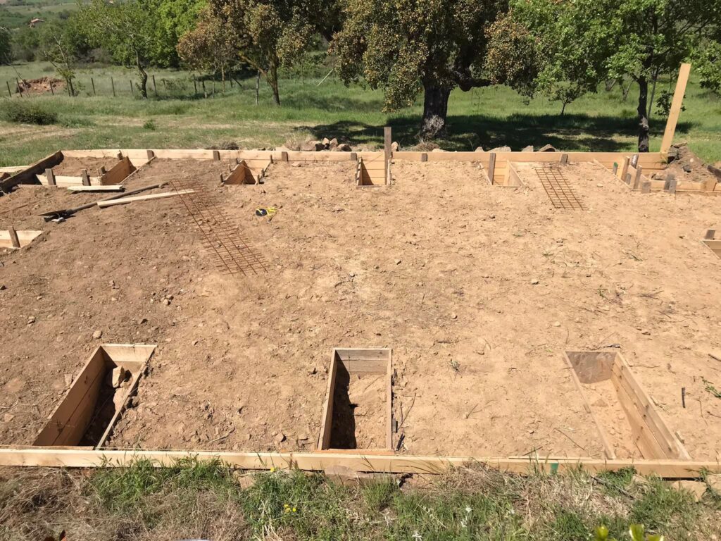 building an above ground pool in tuscany