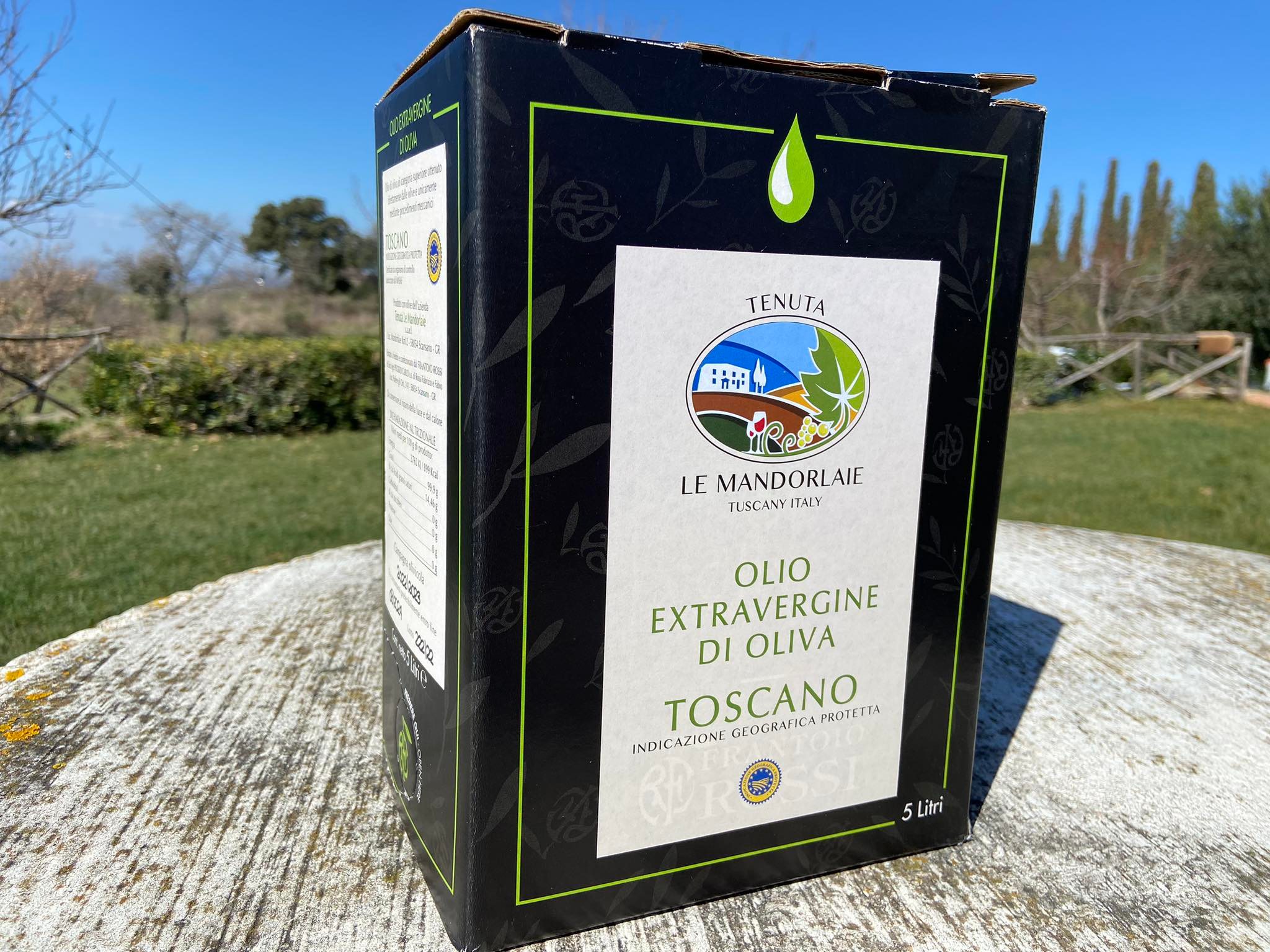 5 litre extra virgin olive oil toscana
