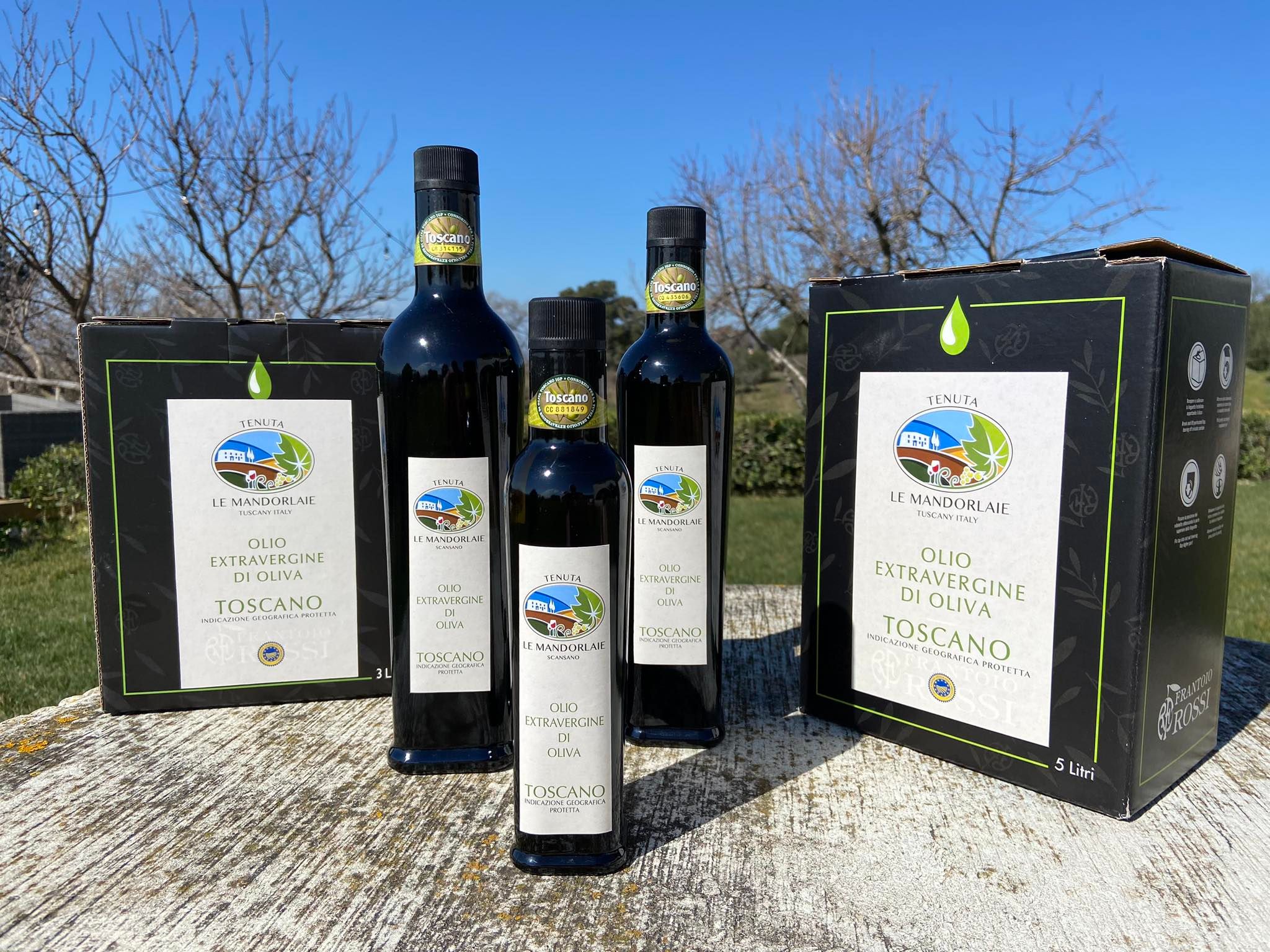 Huile d'olive extra vierge Tenuta Le Mandorlaie