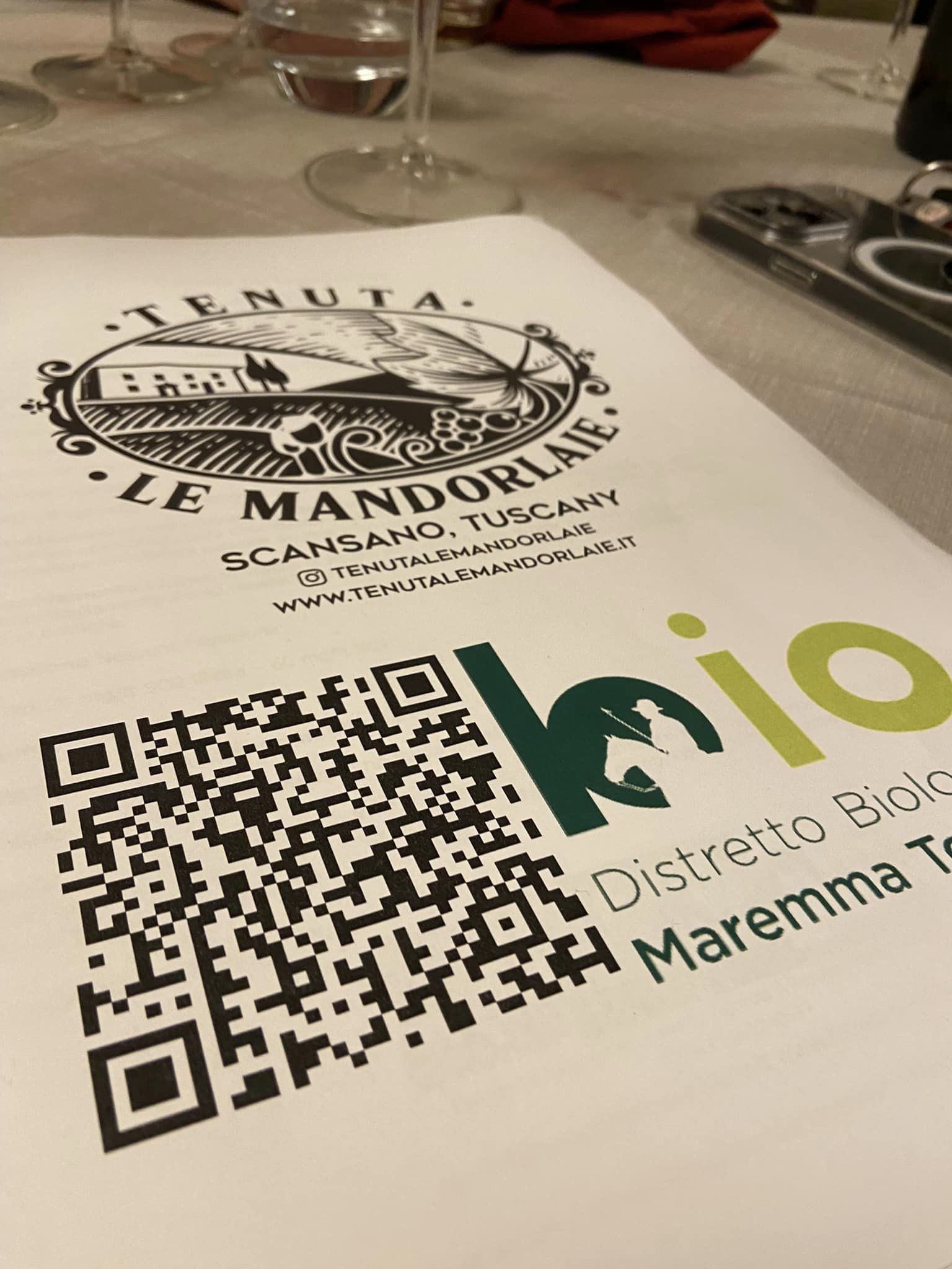 tenuta le mandorlaie qr code capricci